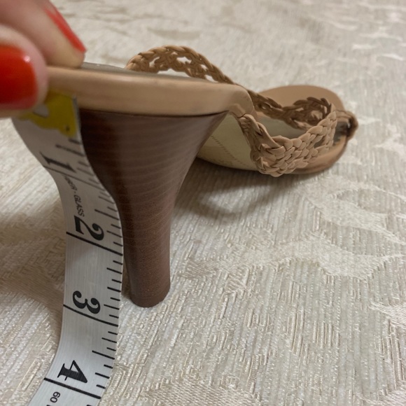 FRANCO SARTO LEATHER SANDALS - Picture 4 of 5